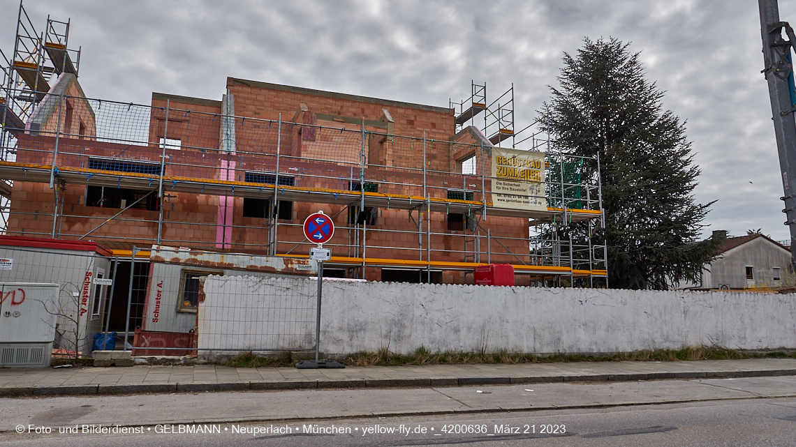 21.03.2023 - Baustelle und Wohnanlage Niederalmstraße 16